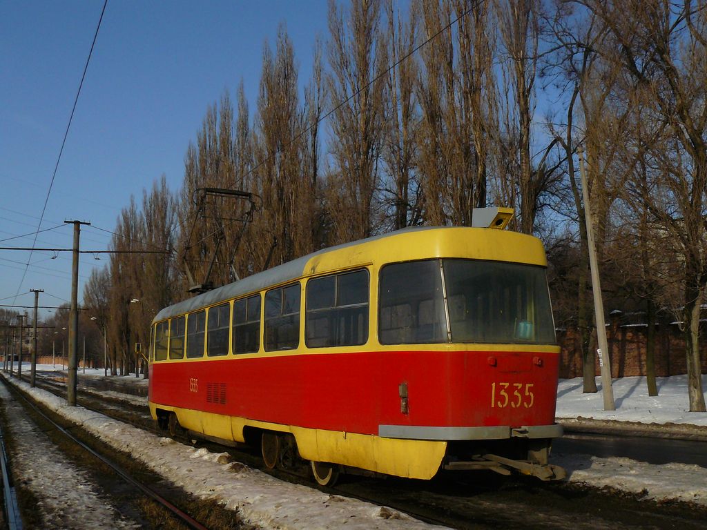 Днепр, Tatra T3SU № 1335