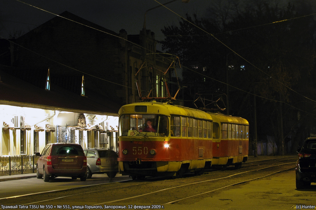 Zaporoże, Tatra T3SU Nr 550