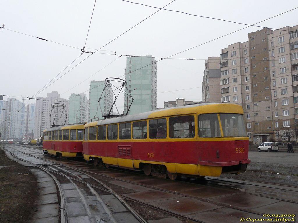 Киев, Tatra T3SU № 5389