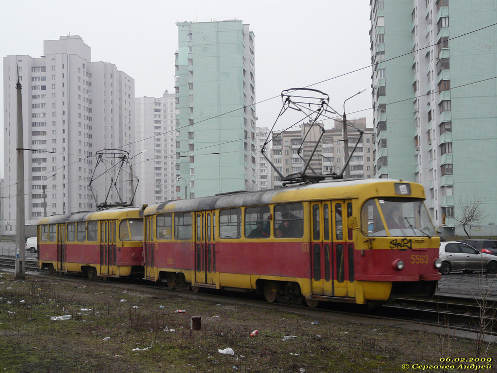 Kijev, Tatra T3SU — 5563; Kijev, Tatra T3SU — 6032