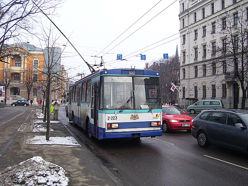 Riga, Škoda 14Tr02/6 № 2-223 Riga, Škoda 14Tr02/6 № 2-223