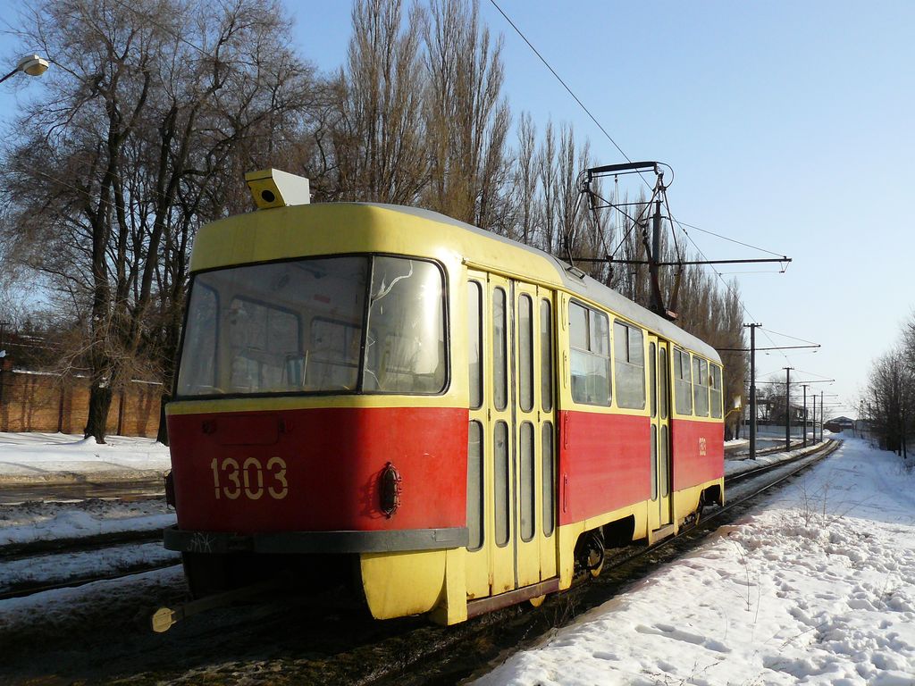 Днепр, Tatra T3SU № 1303