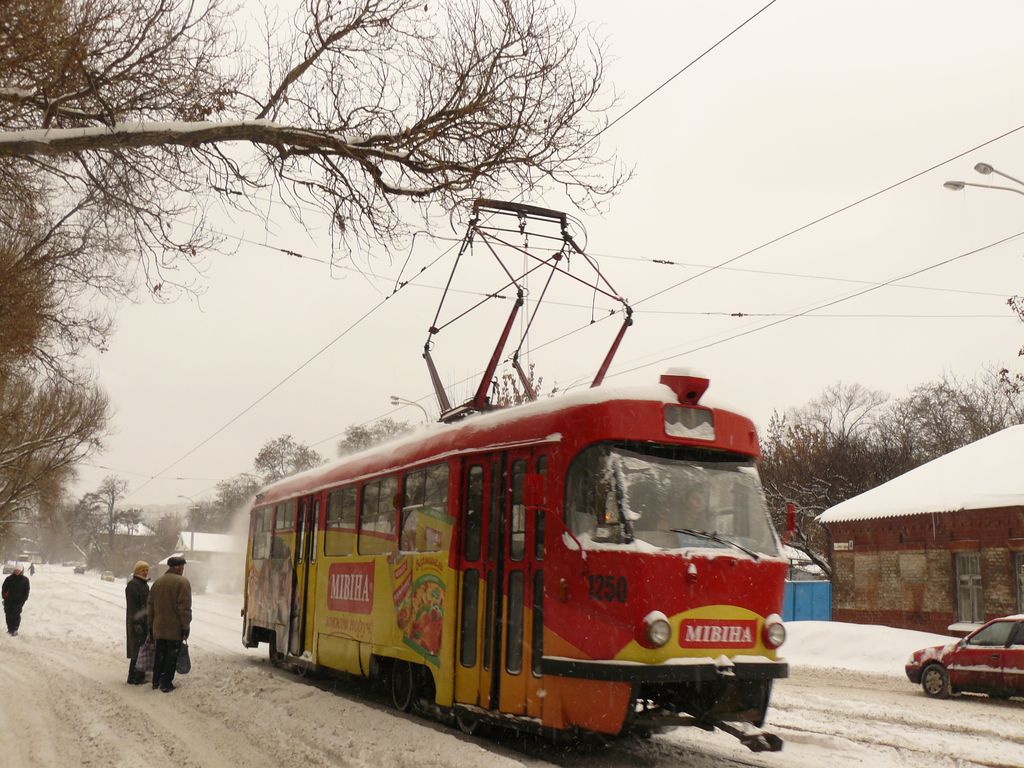 Днепр, Tatra T3SU № 1250