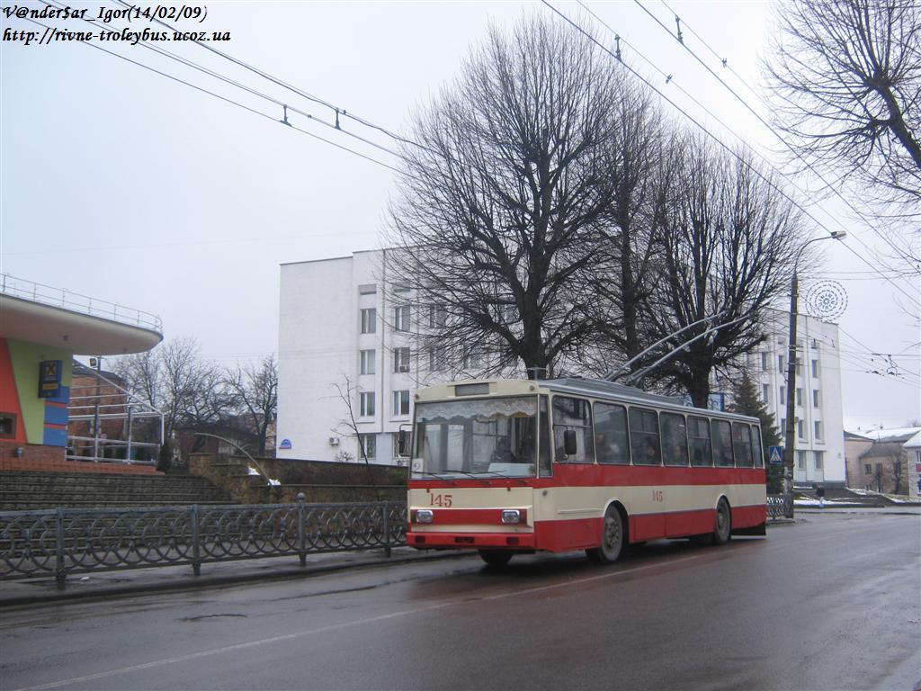 Ровно, Škoda 14Tr05 № 145