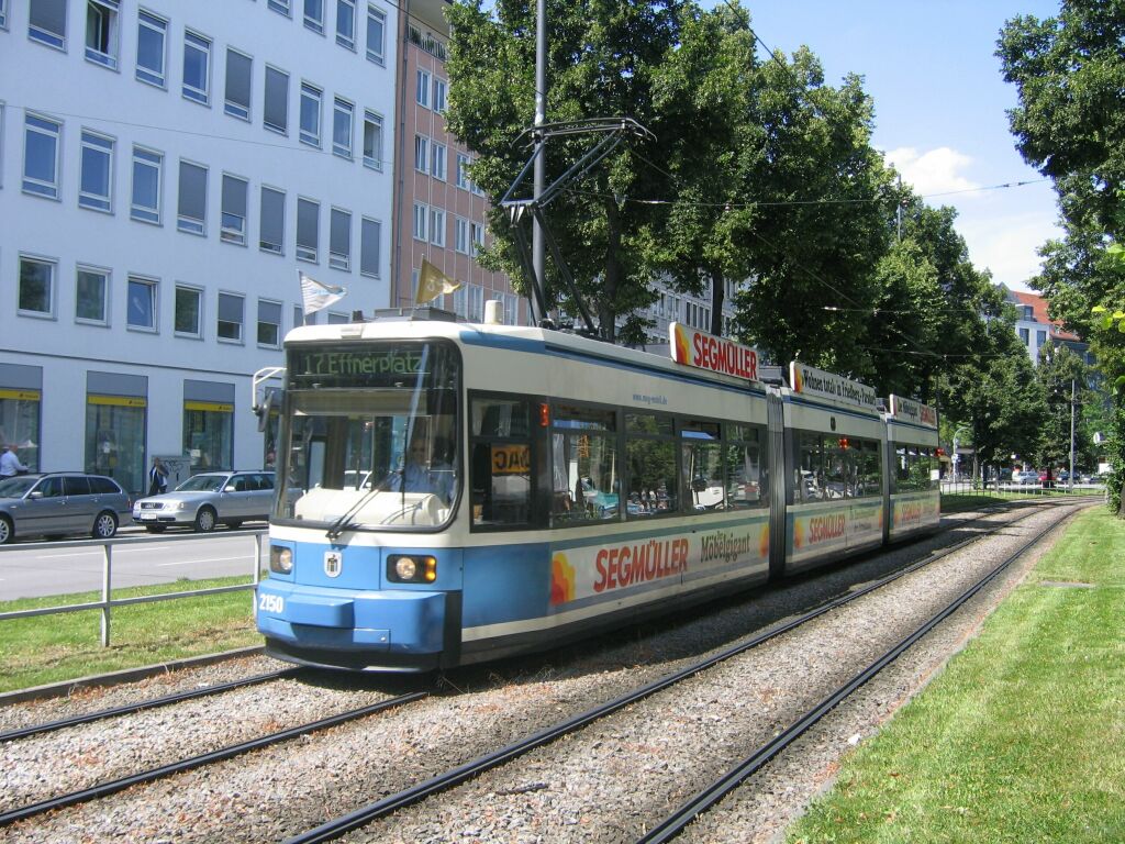 Мюнхен, Adtranz R2.2 № 2150