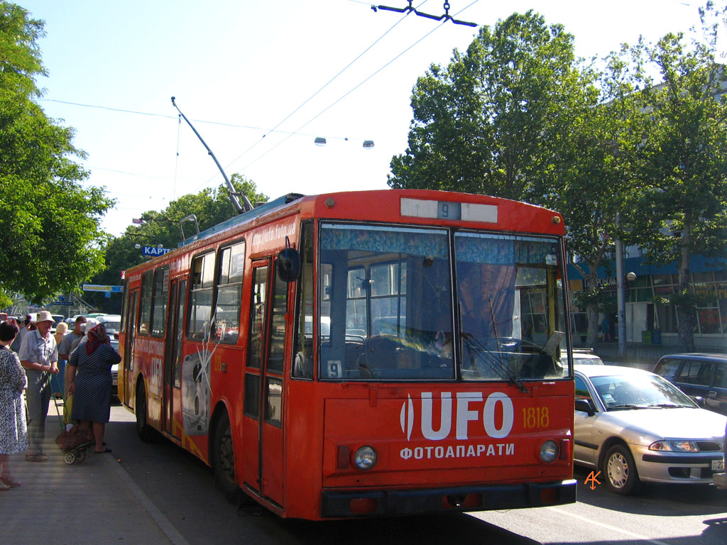 Крымский троллейбус, Škoda 14Tr01 № 1818