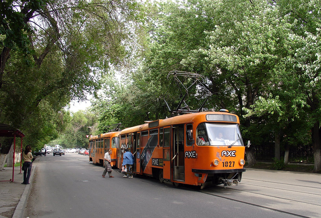 Алматы, Tatra T3DC1 № 1027