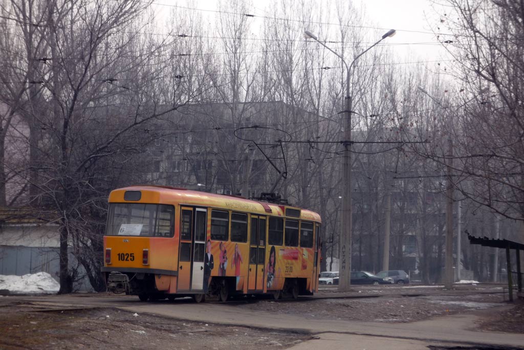 Almaty, Tatra T3DC1 № 1025
