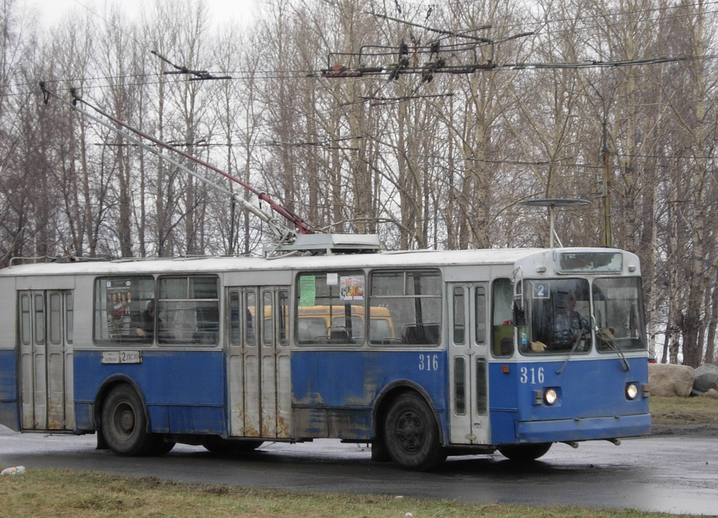 Петрозаводск, ЗиУ-682Г [Г00] № 316