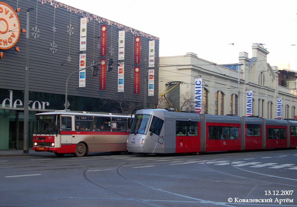 Прага, Škoda 14T Elektra № 9115