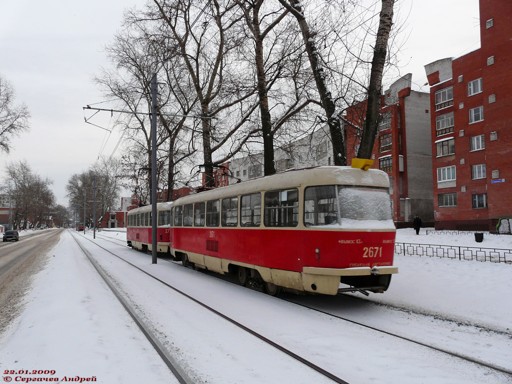 Nizhny Novgorod, Tatra T3SU # 2671