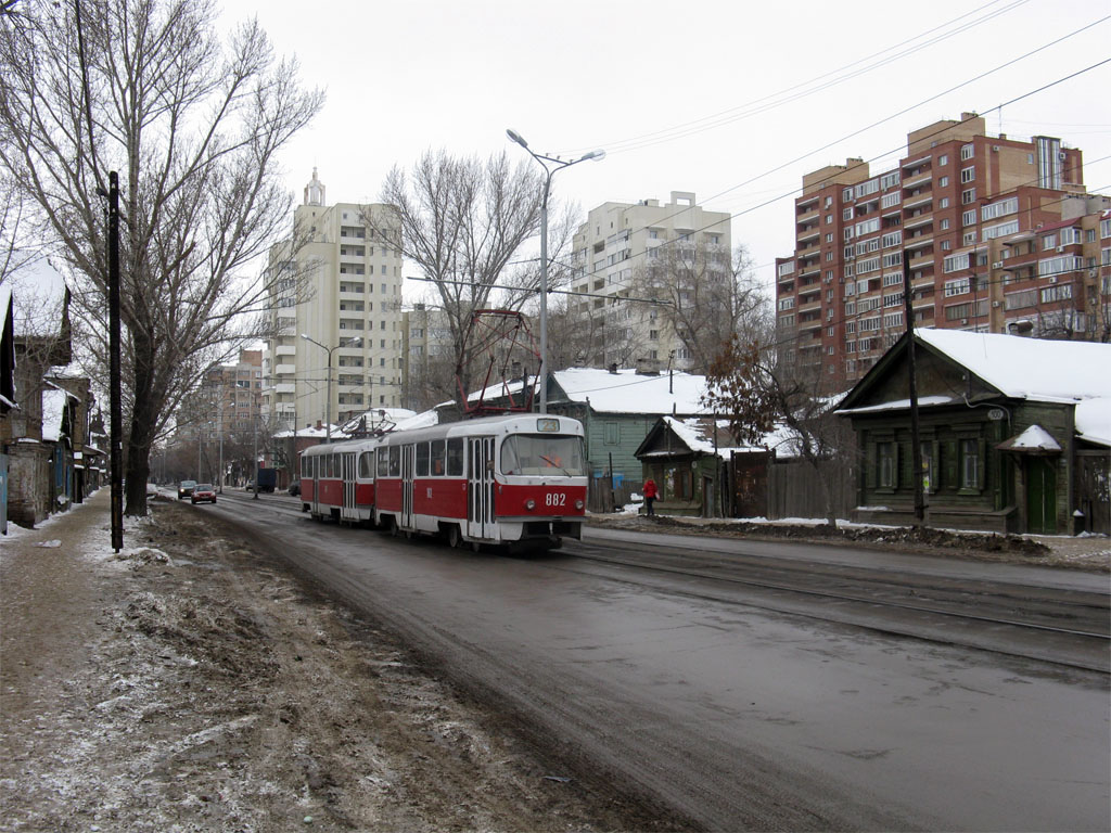 Самара, Tatra T3SU № 882