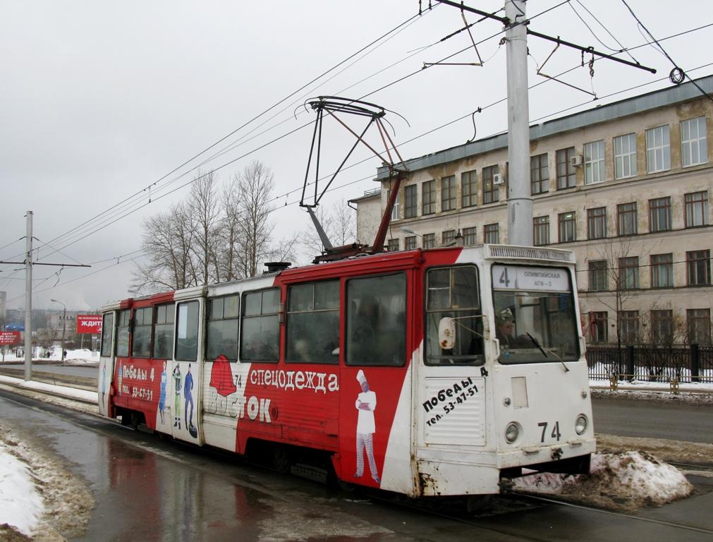 Череповец, 71-605 (КТМ-5М3) № 74