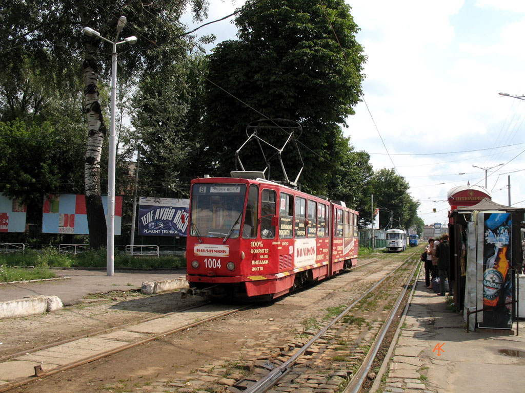 Львов, Tatra KT4SU № 1004