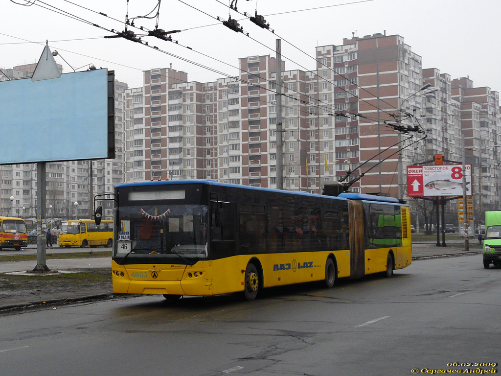 Kijevas, LAZ E301D1 nr. 4603