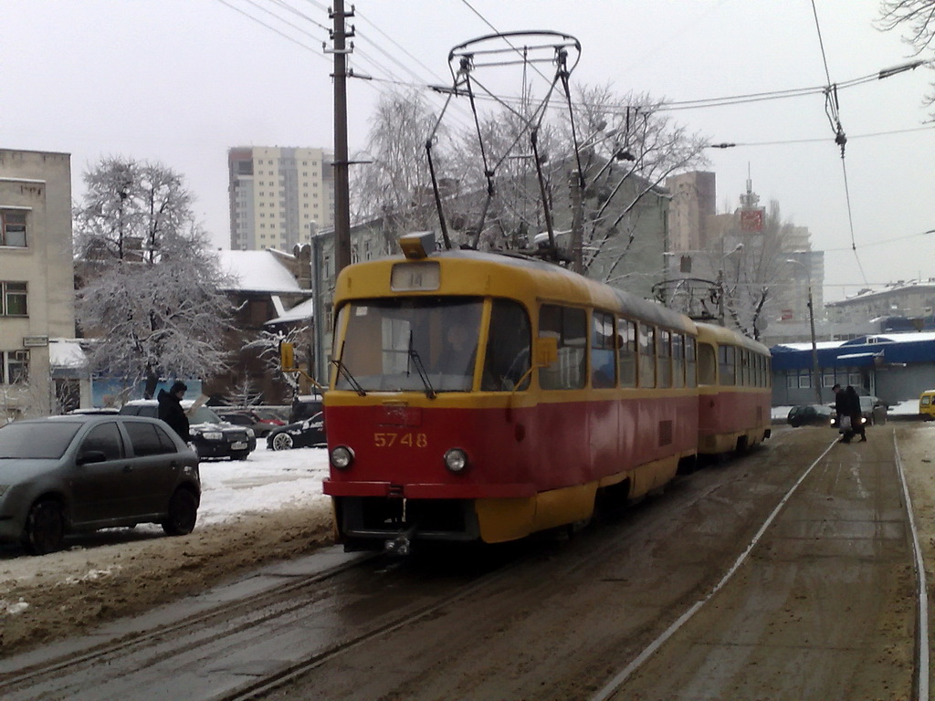Киев, Tatra T3SU № 5748