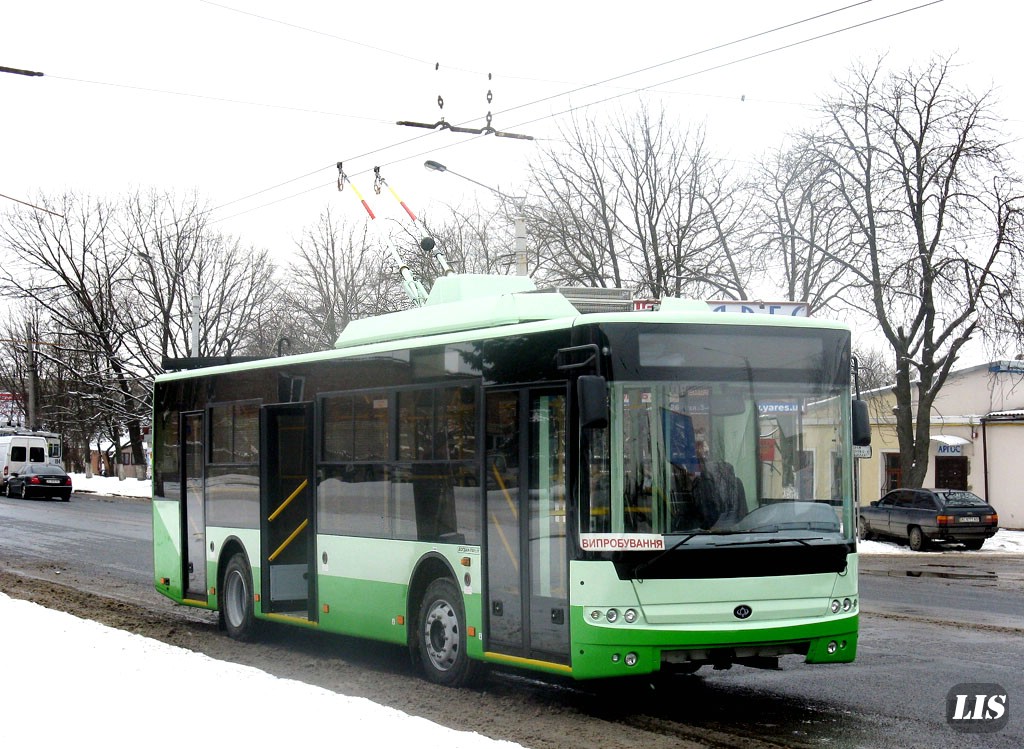 Luhansk, Bogdan T60111 č. 107; Luck — New Bogdan trolleybuses