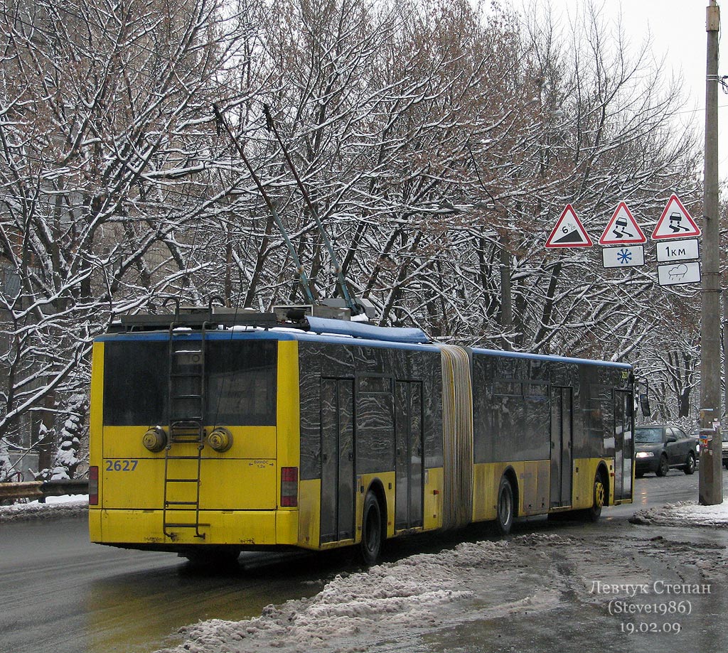 Kiev, LAZ E301D1 Nr. 2627 Kiev, LAZ E301D1 Nr. 2627