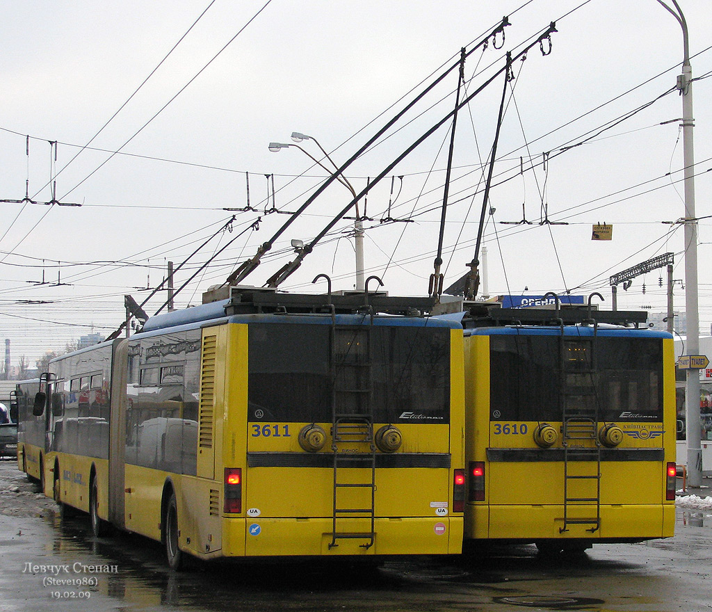 Kiova, LAZ E301D1 # 3611; Kiova, LAZ E301D1 # 3610