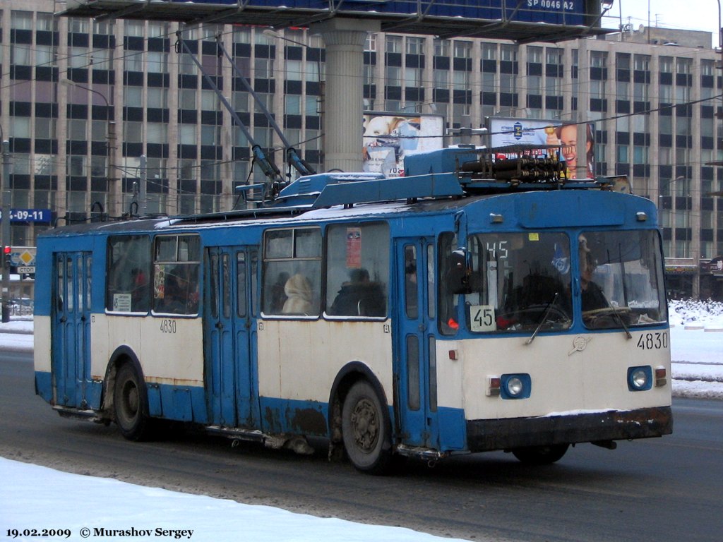 Санкт-Петербург, ЗиУ-682В [В00] № 4830