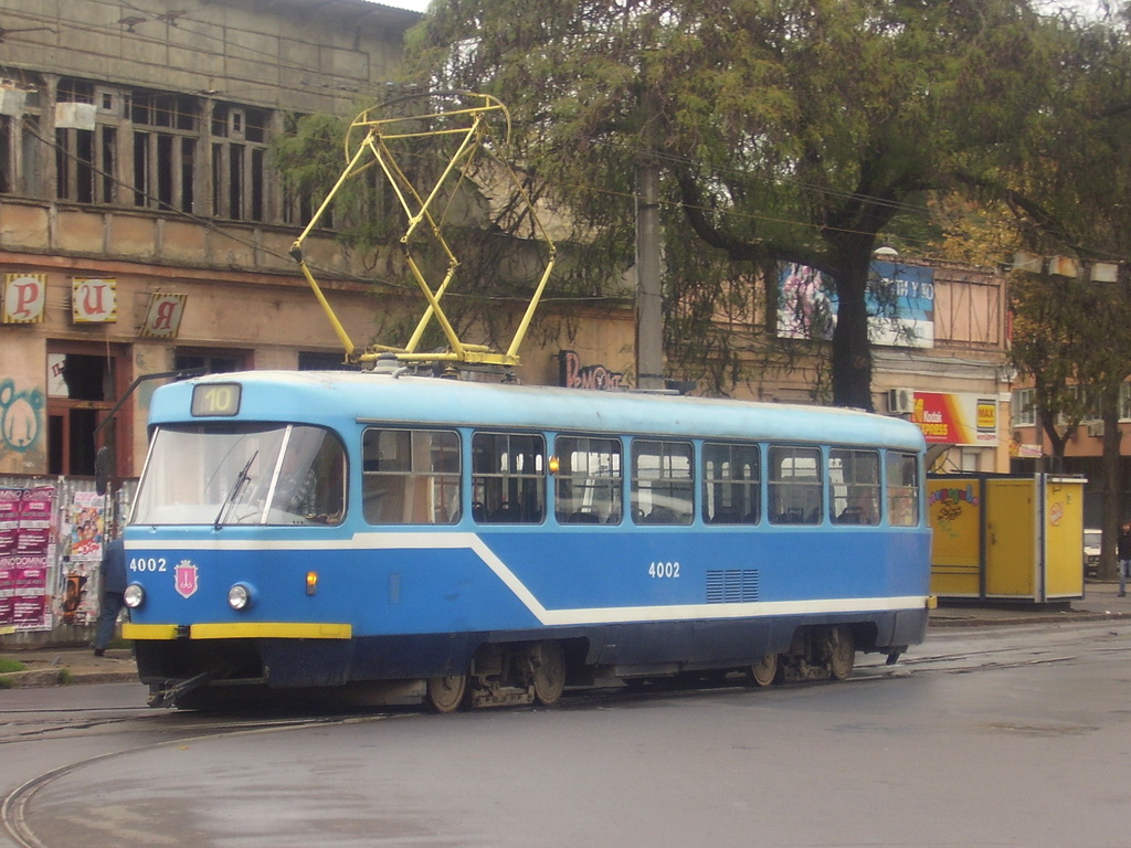 Одесса, Tatra T3R.P № 4002