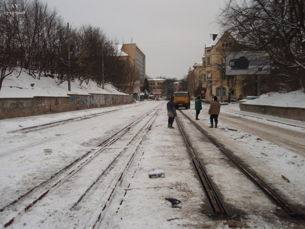 Львов — Строительство трамвайной линии в микрорайон «Сихов»