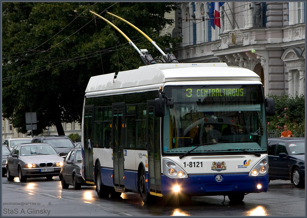 Рига, Škoda 24Tr Irisbus Citelis № 1-8121