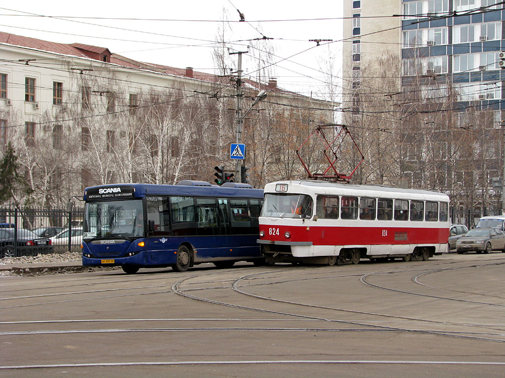 Самара, Tatra T3SU № 824