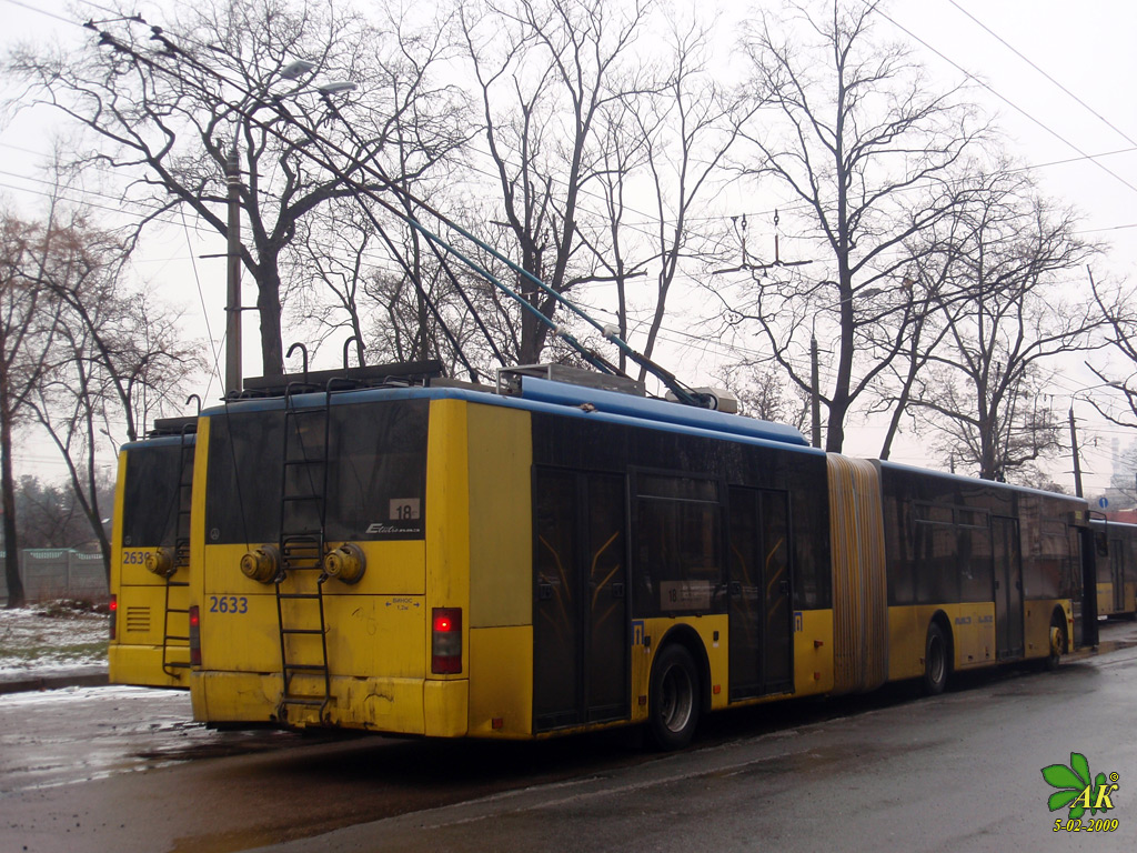Киев, ЛАЗ E301D1 № 2633