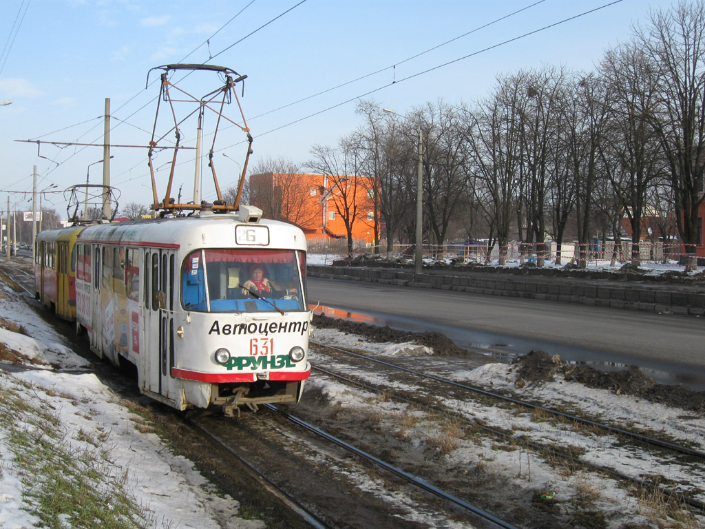 Харьков, Tatra T3SU № 631