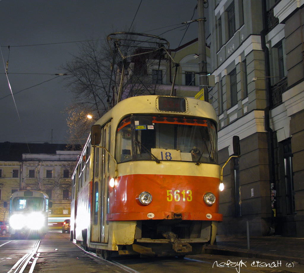 Киев, Tatra T3SU № 5613