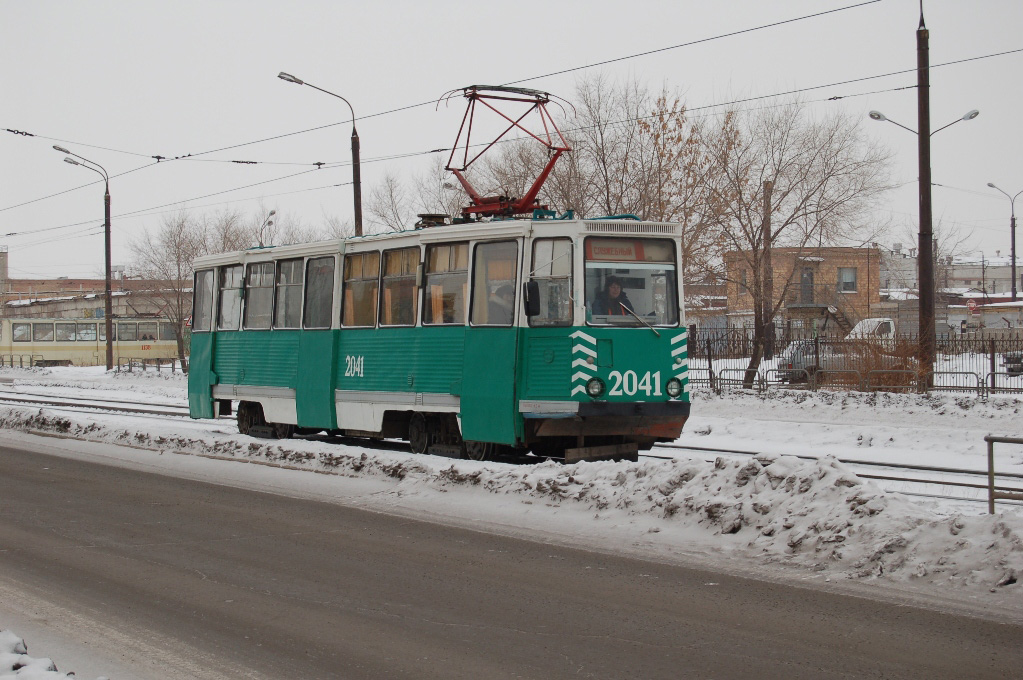 Магнитогорск, 71-605 (КТМ-5М3) № 2041 Магнитогорск, 71-605 (КТМ-5М3) № 2041