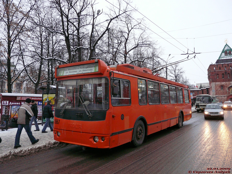 Нижний Новгород, ЗиУ-682Г-016.03 № 1667