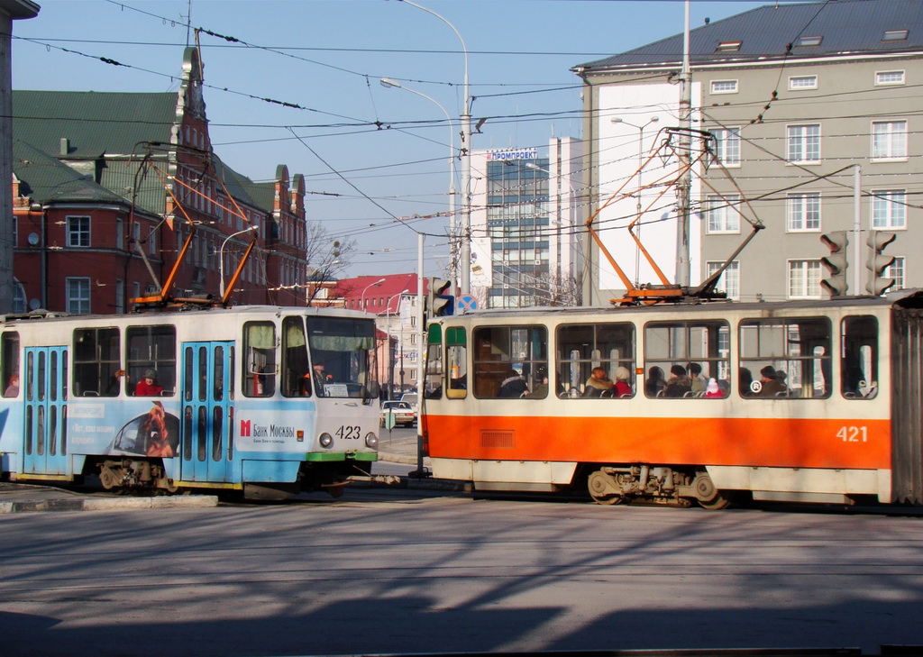 Калининград, Tatra KT4SU № 423; Калининград — Разные фотографии