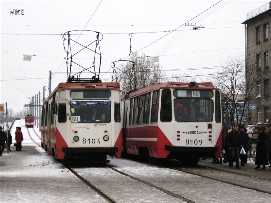 Санкт-Петербург, 71-147К (ЛВС-97К) № 8104; Санкт-Петербург, 71-147К (ЛВС-97К) № 8109