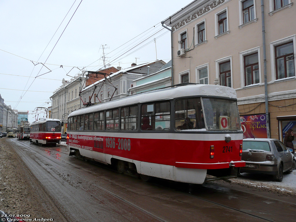 Нижний Новгород, Tatra T3SU КВР ТРЗ № 2741