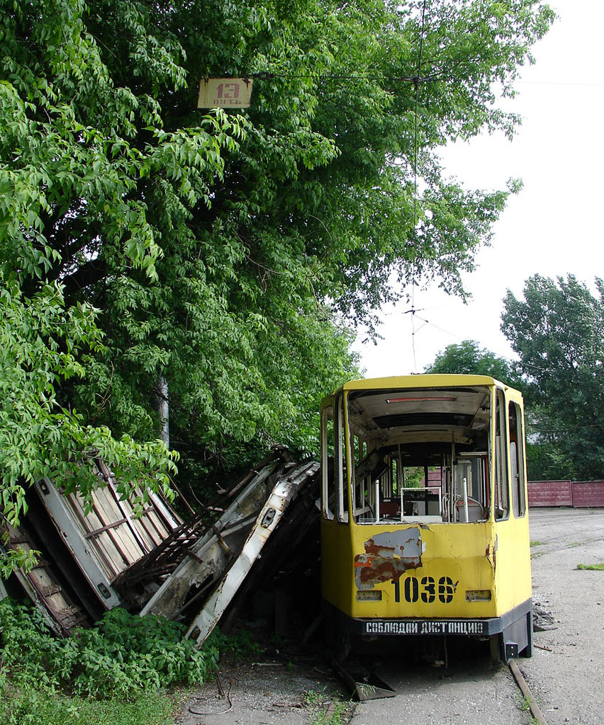 Алматы, Tatra KT4D № 1036 Алматы, Tatra KT4D № 1036