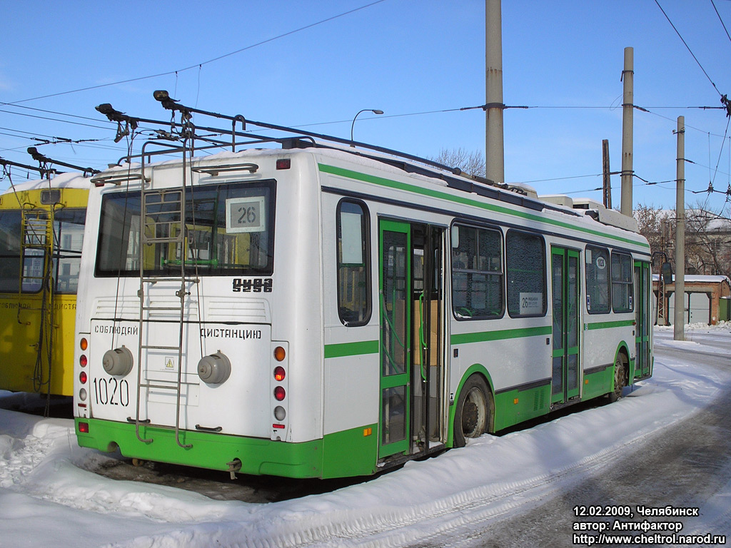 Челябинск, ЛиАЗ-5280 (ВЗТМ) № 1020