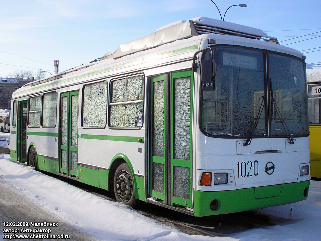 Челябинск, ЛиАЗ-5280 (ВЗТМ) № 1020
