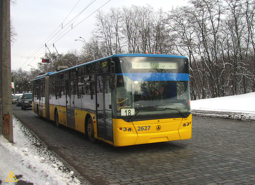 Київ, ЛАЗ E301D1 № 2627 Київ, ЛАЗ E301D1 № 2627