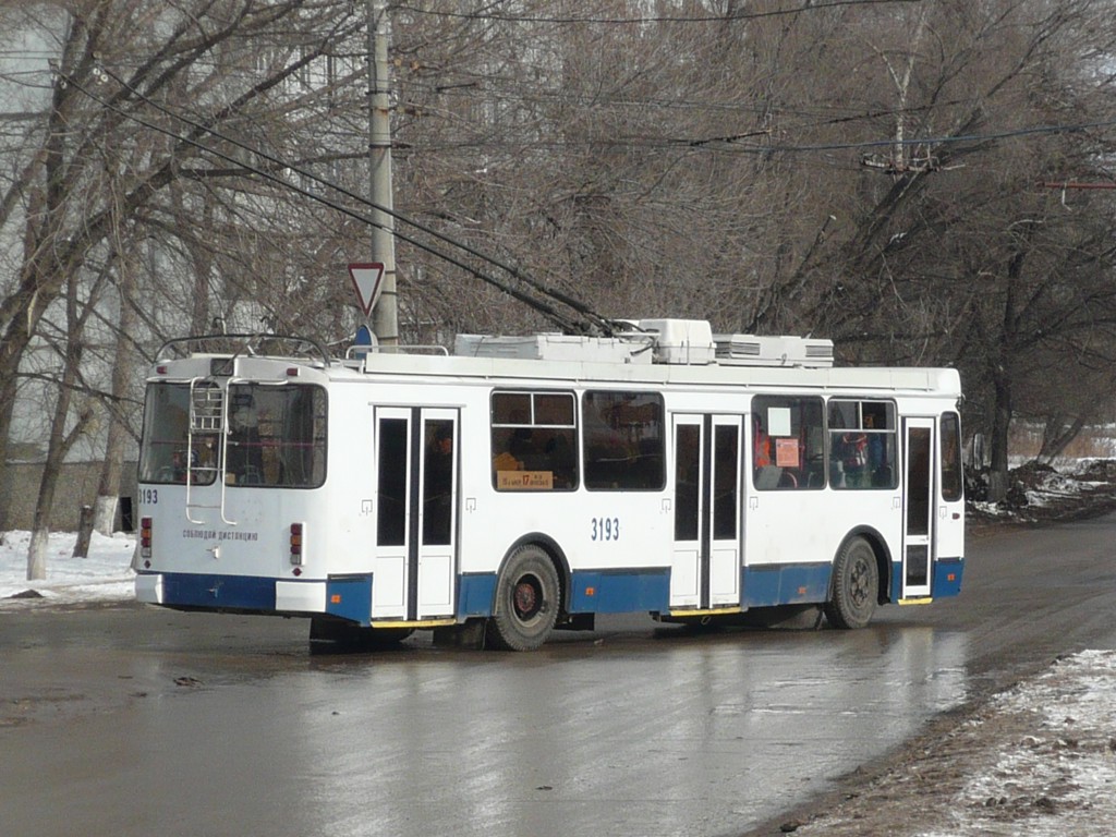 Самара, ЗиУ-682Г-016.02 № 3193; Самара — Конечные станции и кольца (троллейбус)