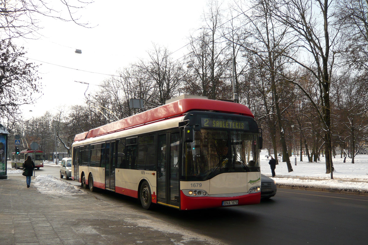 Vilnius, Solaris Trollino II 15 AC č. 1679