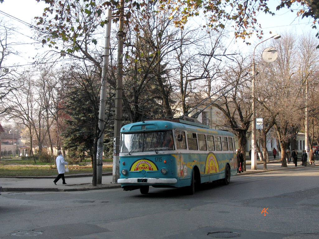 Крымский троллейбус, Škoda 9TrH27 № 1715