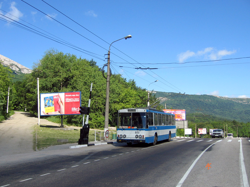 Крымский троллейбус, Škoda 14Tr11/6 № 8151