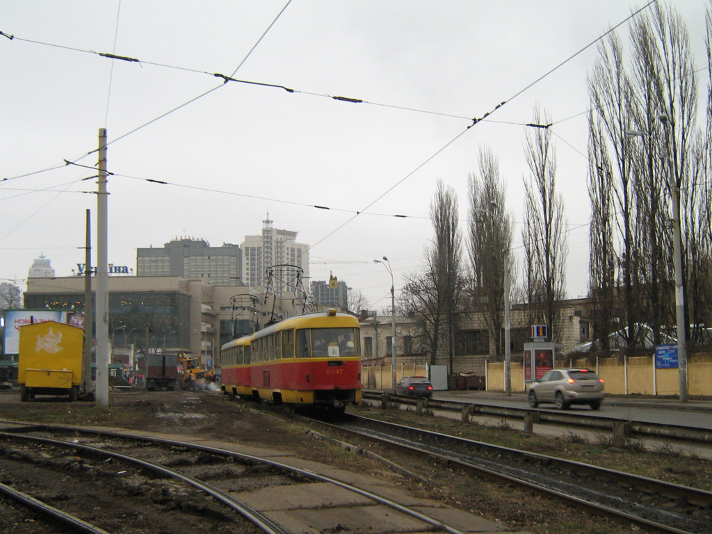 Киев, Tatra T3SU № 5547