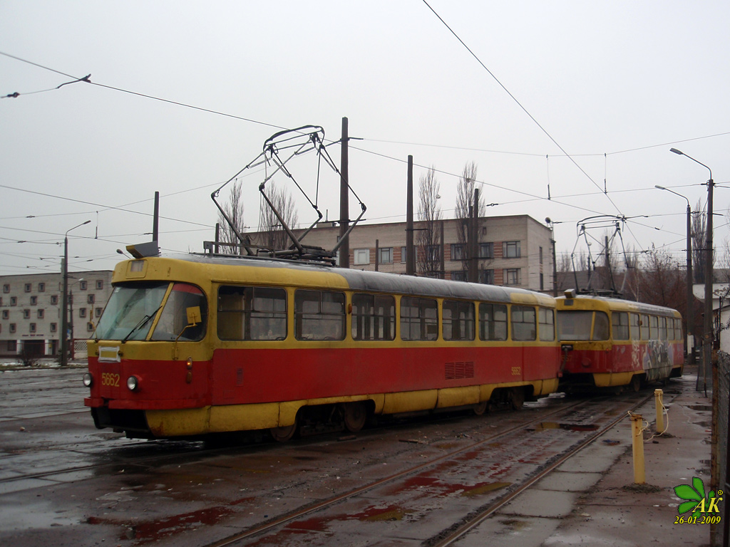 Киев, Tatra T3SU № 5662