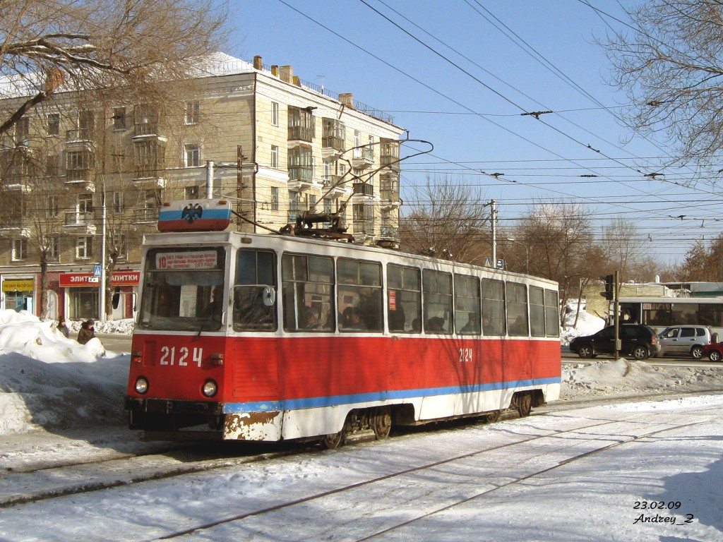 Novosibirsk, 71-605 (KTM-5M3) # 2124