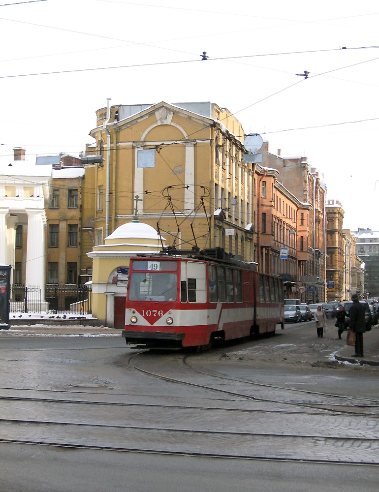 Санкт-Петербург, ЛВС-86К № 1076