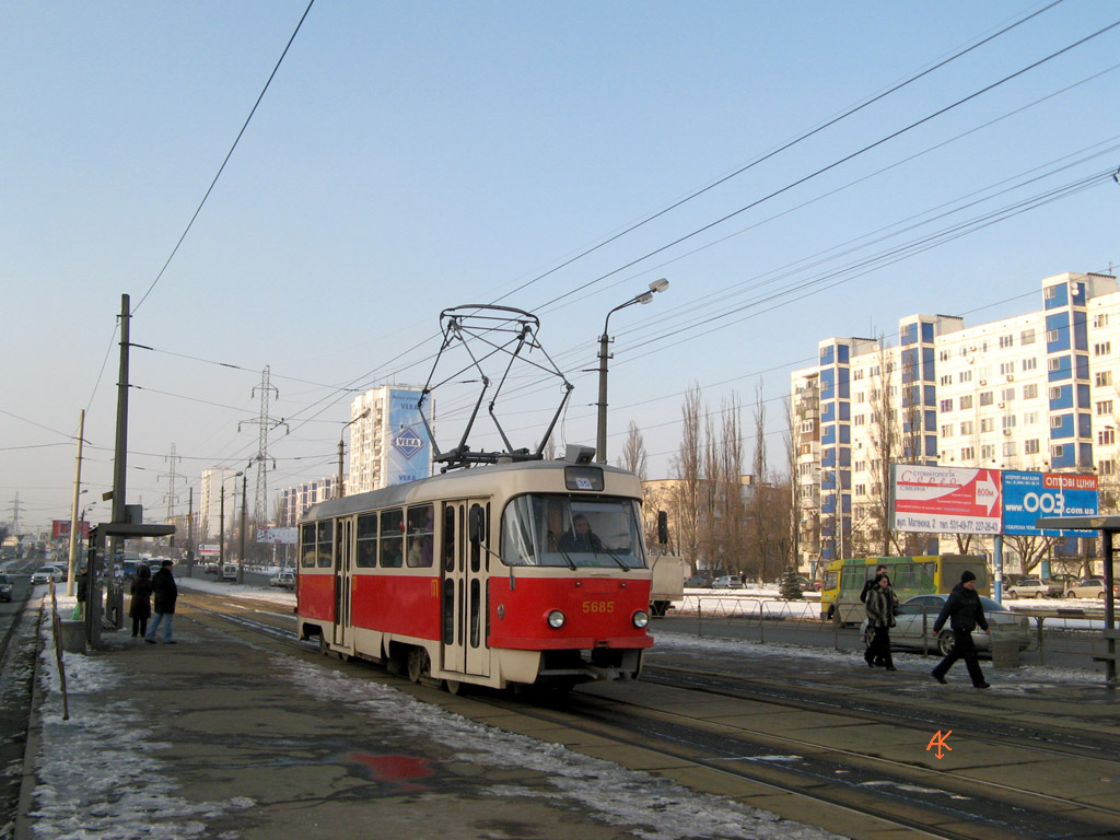 Киев, Tatra T3SU № 5685 Киев, Tatra T3SU № 5685