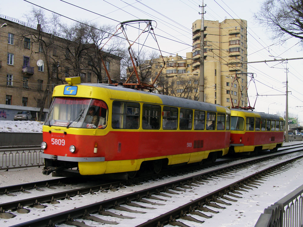 Volgograd, Tatra T3SU № 5809; Volgograd, Tatra T3SU № 5810